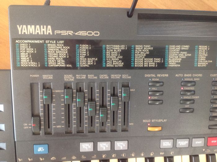Đàn organ Yamaha PSR-4500